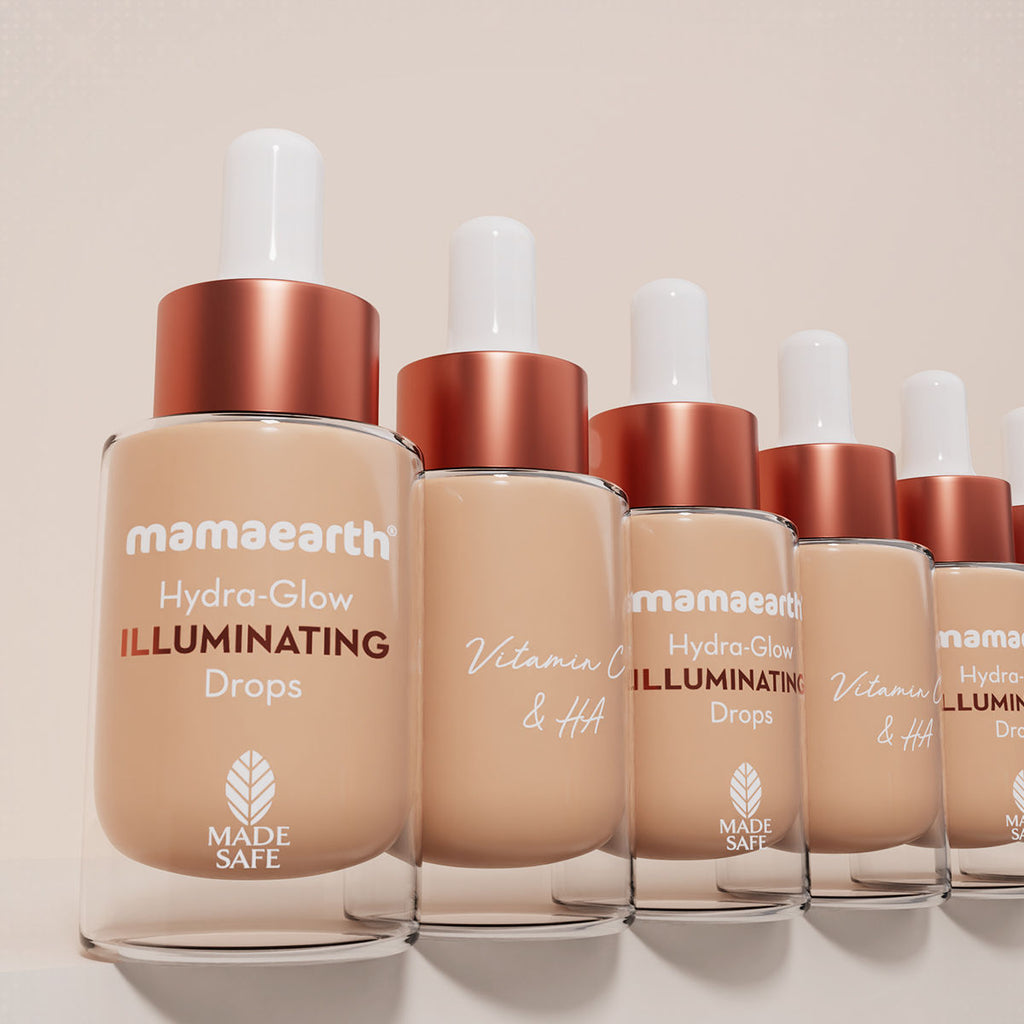 Mamaearth Hydra-Glow Illuminating Drops With Vitamin C & Hyaluronic Acid
