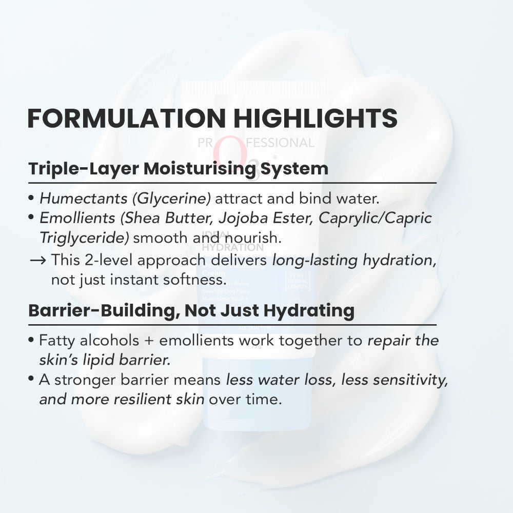O3+ Ideal Hydration Moisturiser With Hyaluronic Acid For Barrier Repair