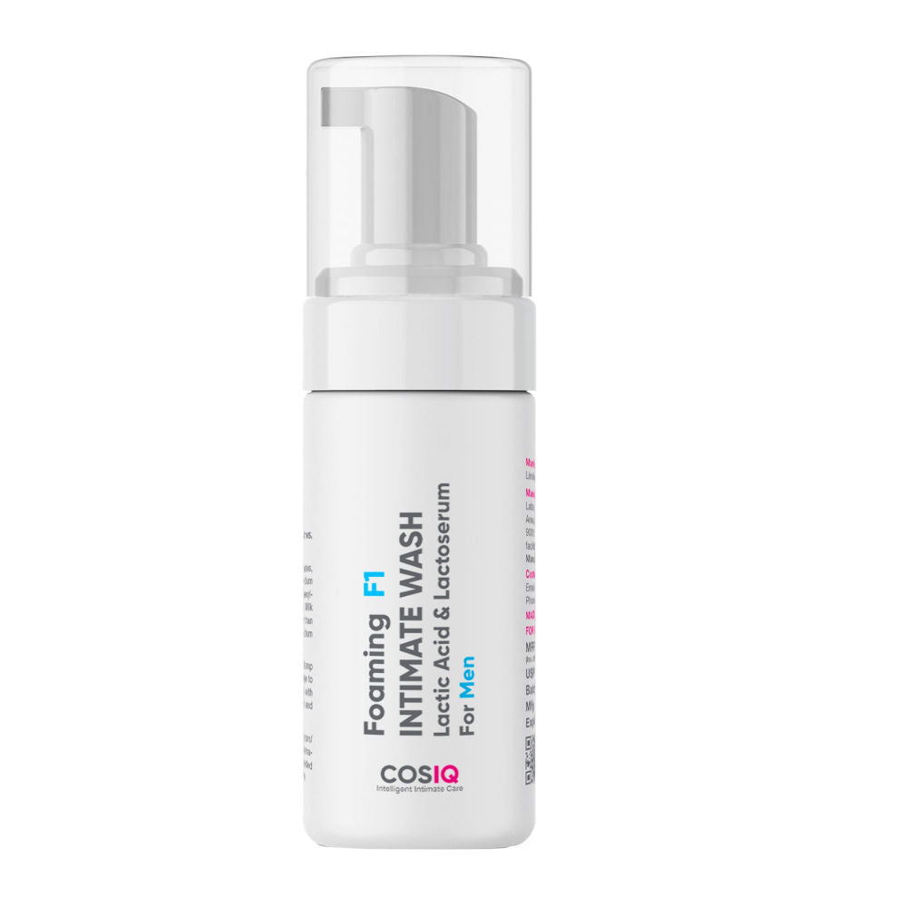 Cos-IQ Foaming F1 Intimate Wash - Lactic Acid & Lactoserum
