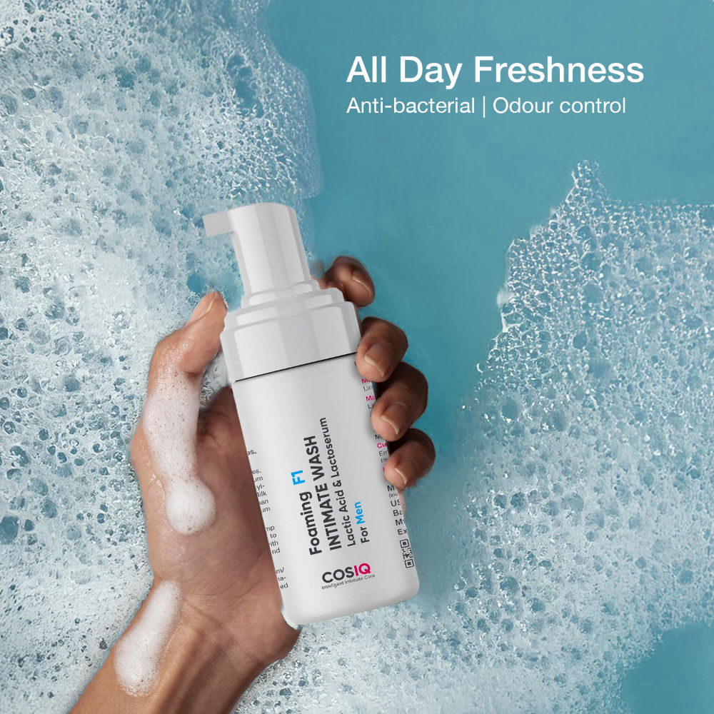 Cos-IQ Foaming F1 Intimate Wash - Lactic Acid & Lactoserum
