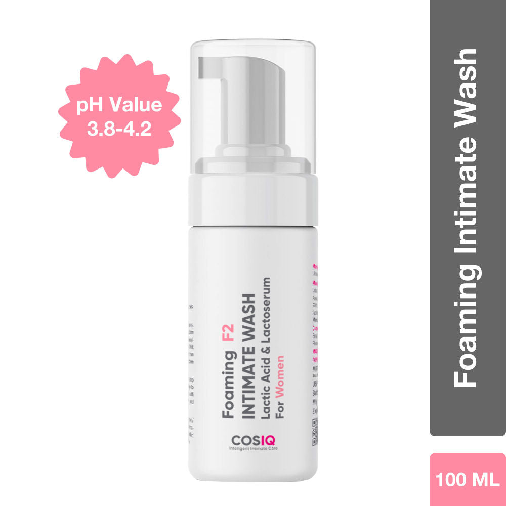 Cos-IQ Foaming F2 Intimate Hygiene Wash - Lactic Acid & Lactoserum