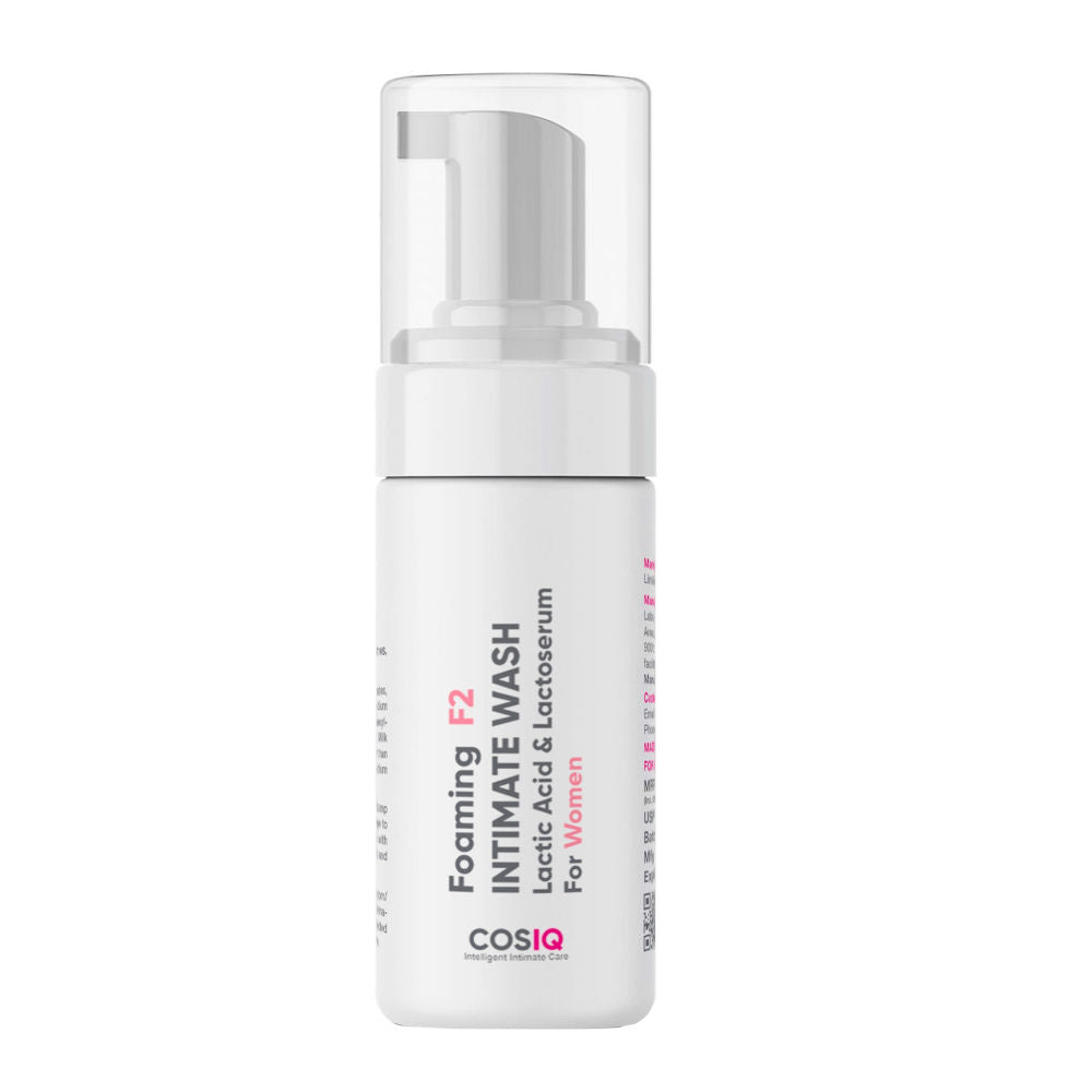 Cos-IQ Foaming F2 Intimate Hygiene Wash - Lactic Acid & Lactoserum