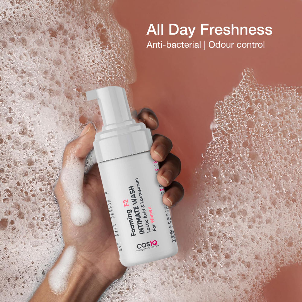 Cos-IQ Foaming F2 Intimate Hygiene Wash - Lactic Acid & Lactoserum