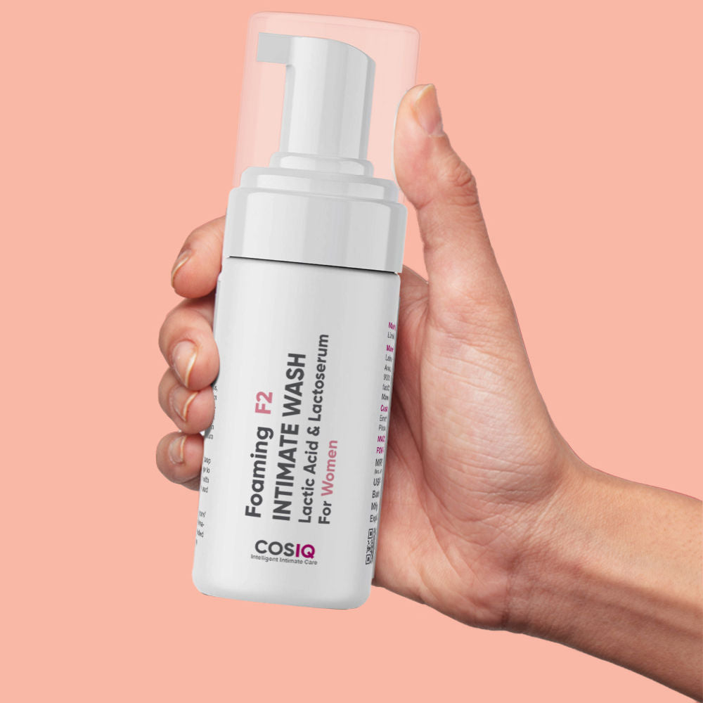 Cos-IQ Foaming F2 Intimate Hygiene Wash - Lactic Acid & Lactoserum