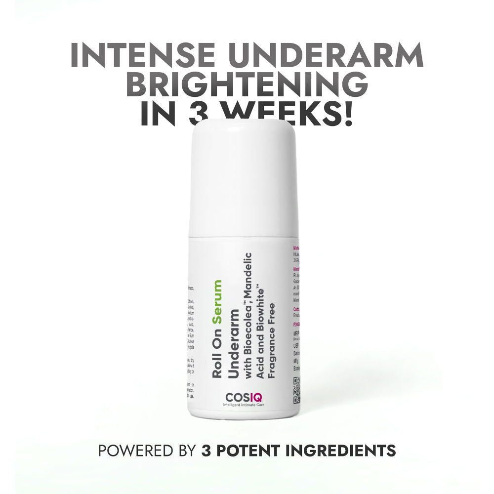 Cos-IQ Brightening Underarm Roll On Serum For Women & Men
