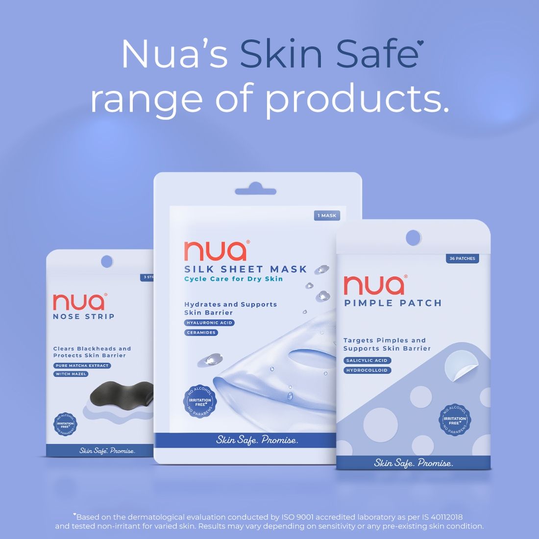 Nua Pimple Patch for Acne - 36 Hydrocolloid and Salicylic Acid Patches - For All Skin Types