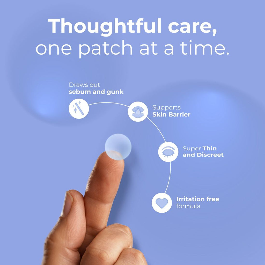 Nua Pimple Patch for Acne - 36 Hydrocolloid and Salicylic Acid Patches - For All Skin Types