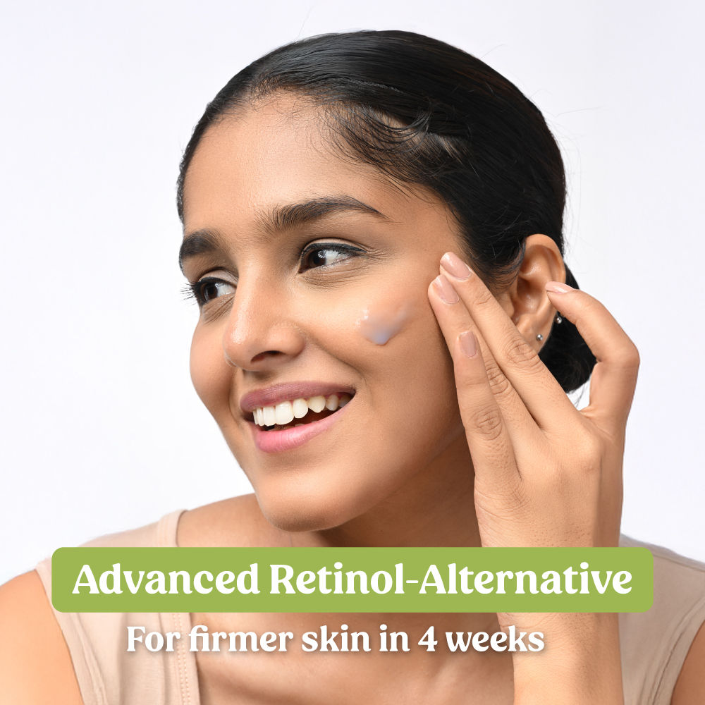 VILVAH Better Ageing Overnight Serum with BluePea Flower Extract, Bakuchiol, Ceramides & Peptides