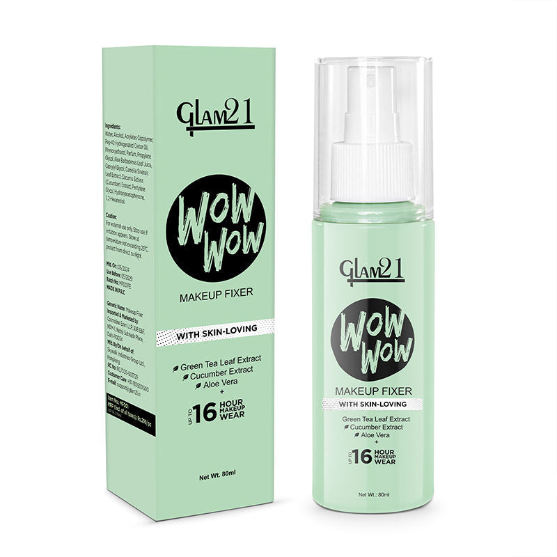 GLAM21 Wow Matte Fix Setting Spray - Transparent