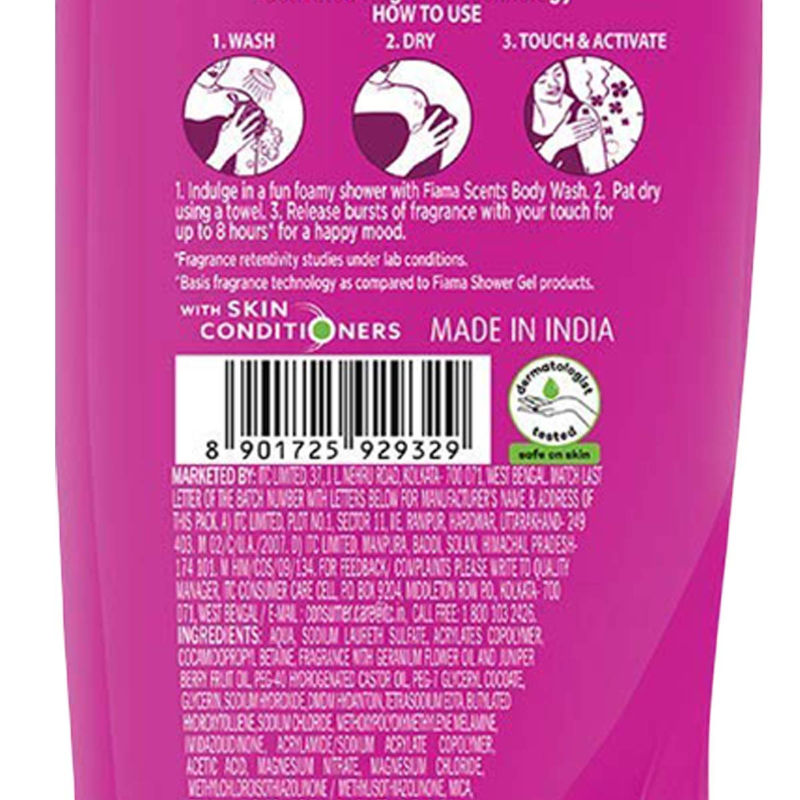 Fiama Scents Juniper & Geranium Body Wash