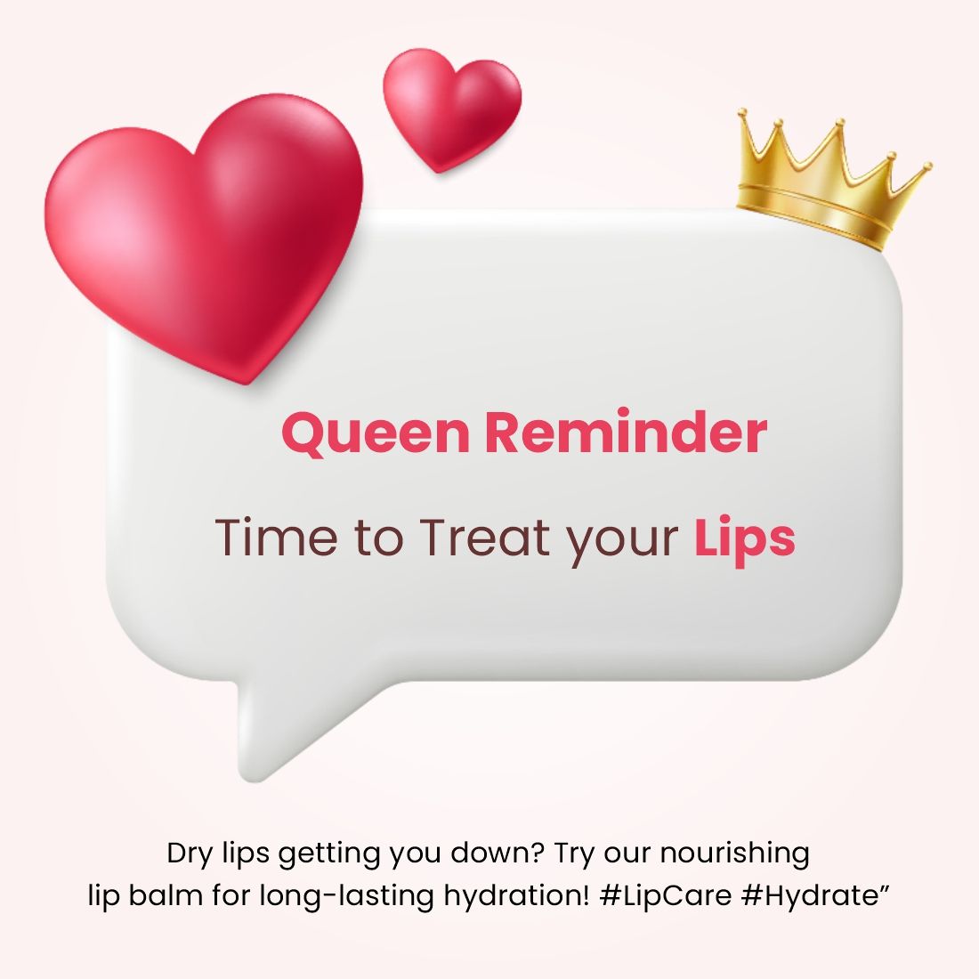 Matt look Balm Queen Hydrating Lip Balms
