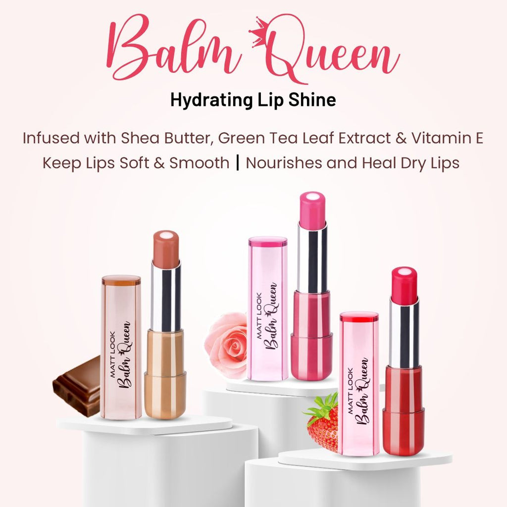 Matt look Balm Queen Hydrating Lip Balms