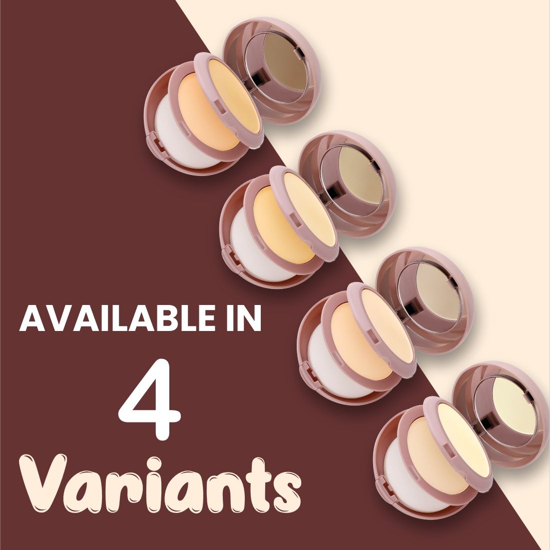 Matt look Face Fix Ultimate Set Compact Powder