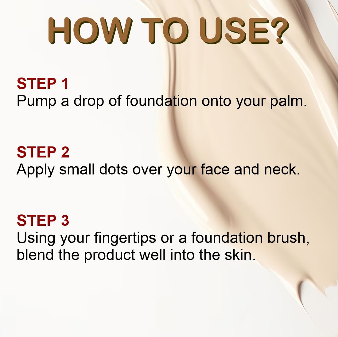 Matt look High Coverage Foundation