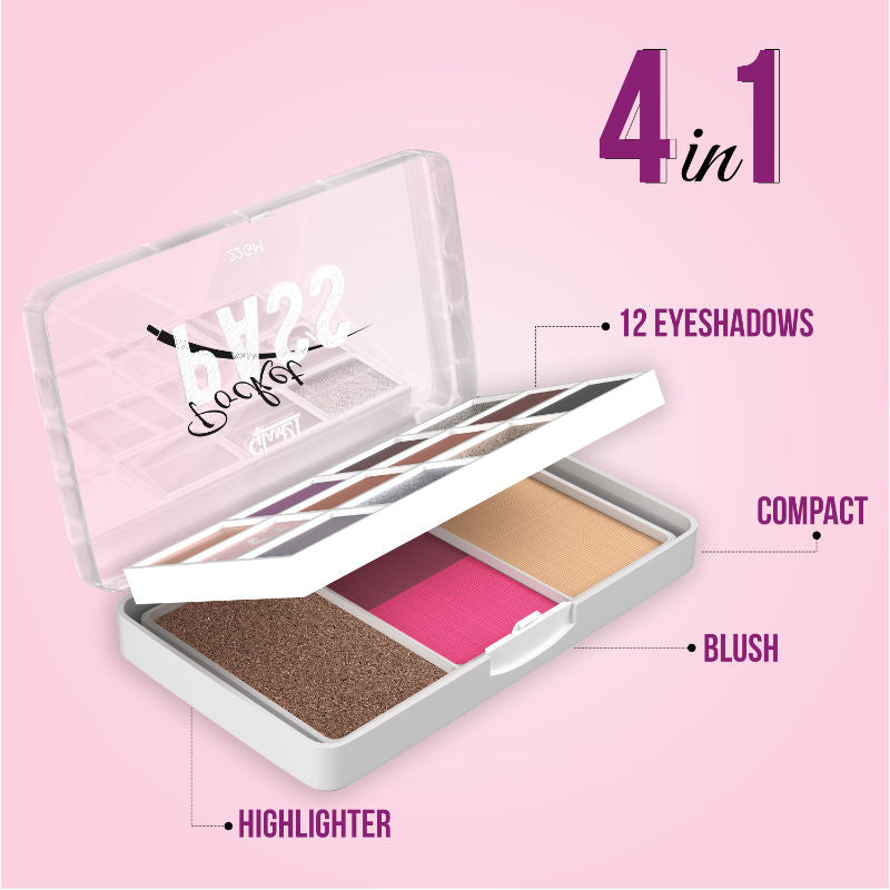 GLAM21 Pocket Pass All-In-One Makeup Palette - VIP Pass