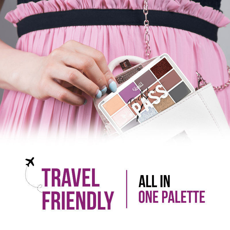 GLAM21 Pocket Pass All-In-One Makeup Palette - VIP Pass