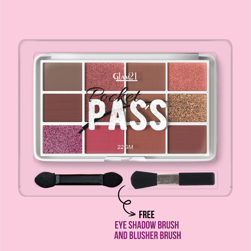 GLAM21 Pocket Pass All-In-One Makeup Palette - VIP Pass