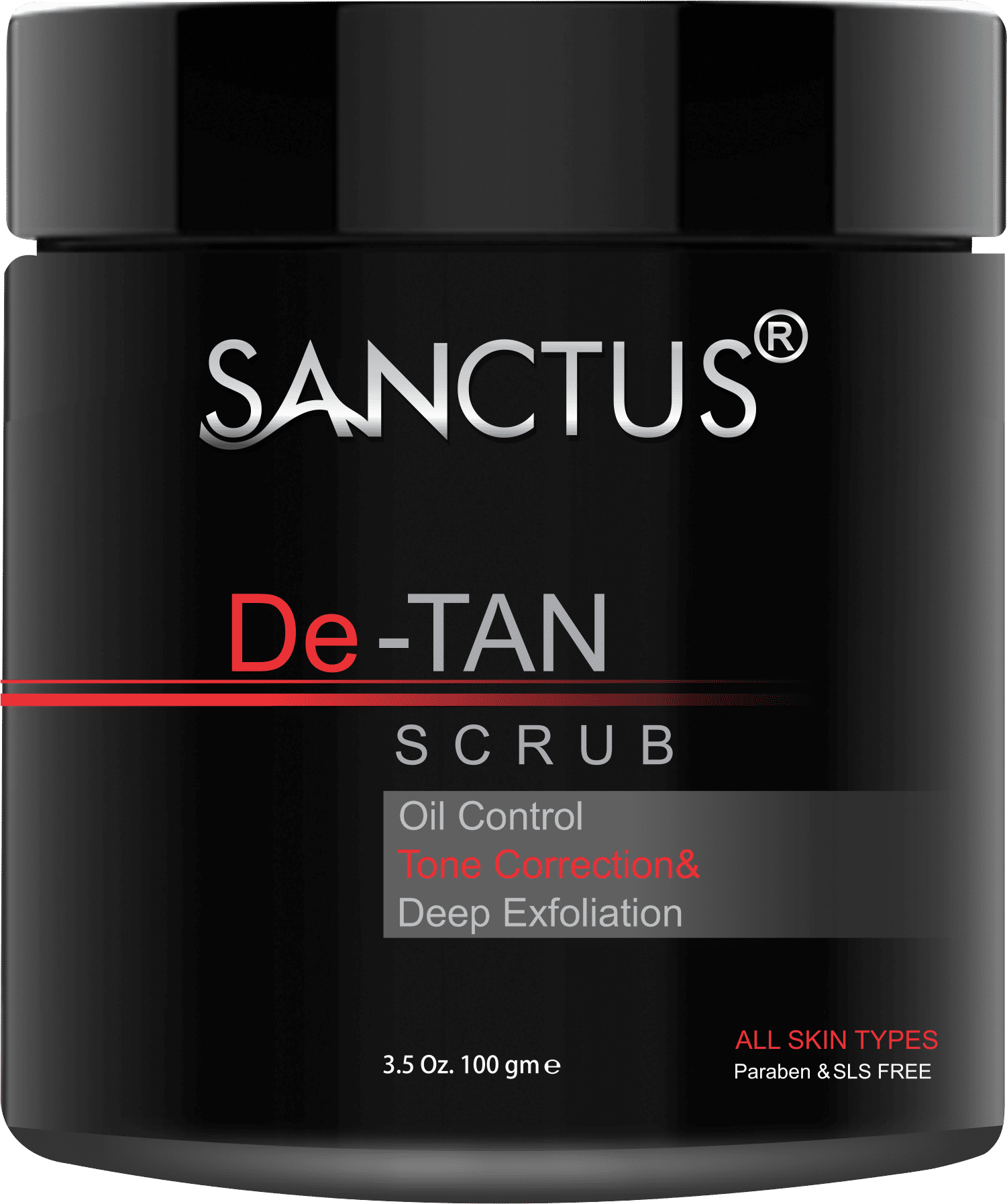 SANCTUS D-Tan Tan Removal Fairness Scrub