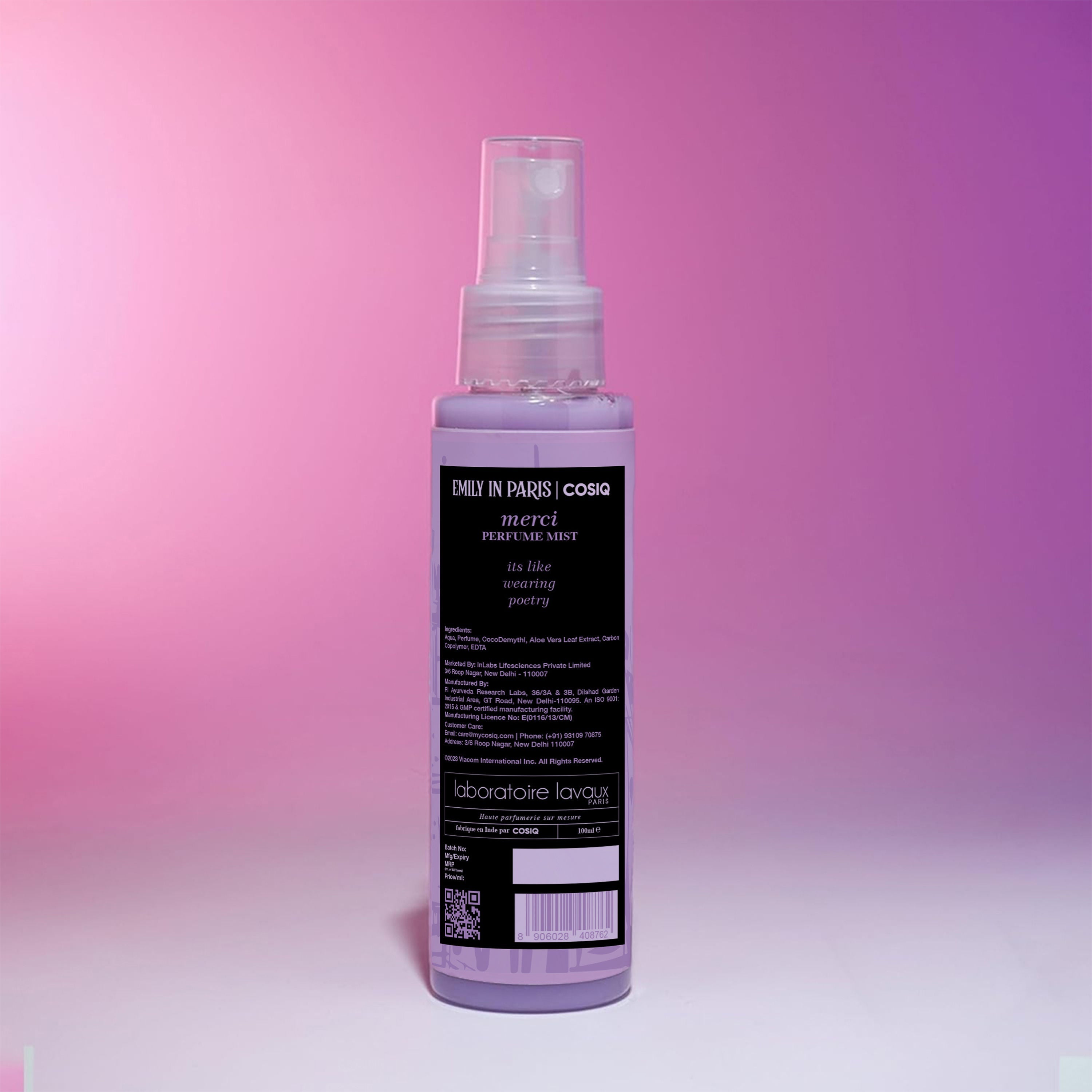 Cos-IQ Emily In Paris Gabriel'S Merci Perfume Mist For Men