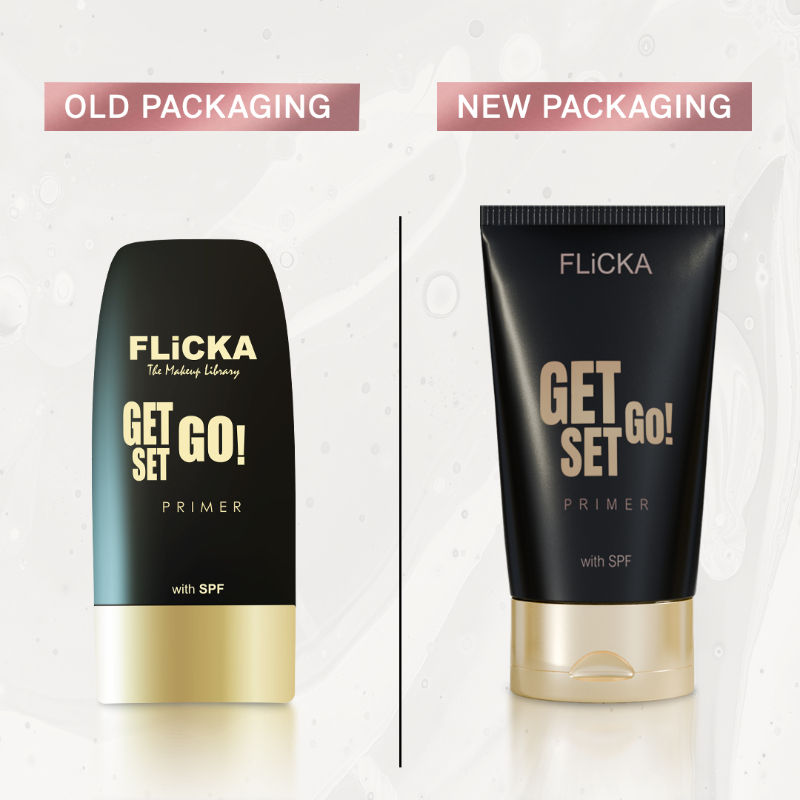 Flicka Get Set Go Pore Blurring Primer With Spf Waterproof & Oil Control Silicon Based