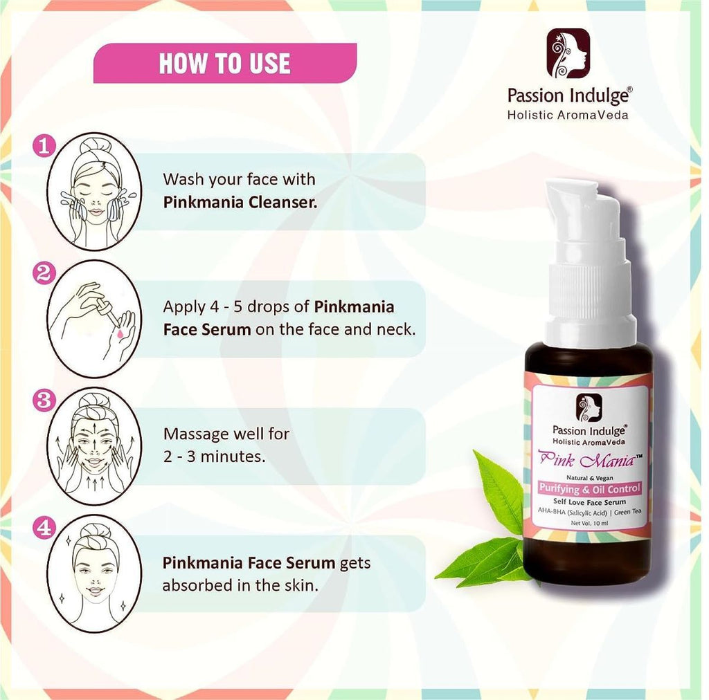 Passion Indulge Pink Mania Face Essential Oil Serum