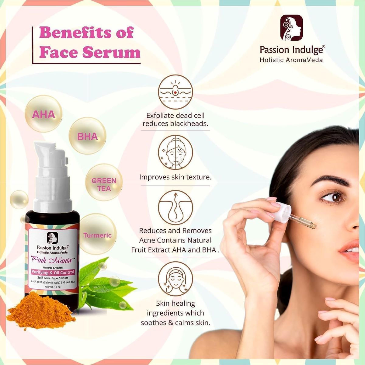 Passion Indulge Pink Mania Face Essential Oil Serum