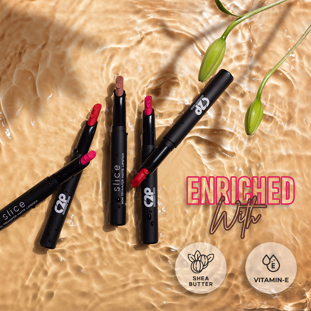 C2P Pro Slice Non Transfer Matte Lipstick