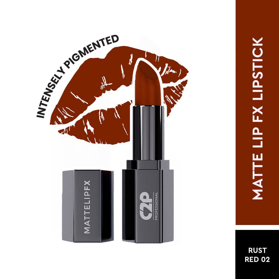 C2P Pro Matte Lip FX Long-Lasting Ultra Creamy Lipstick