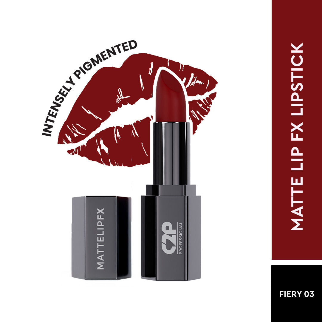 C2P Pro Matte Lip FX Long-Lasting Ultra Creamy Lipstick