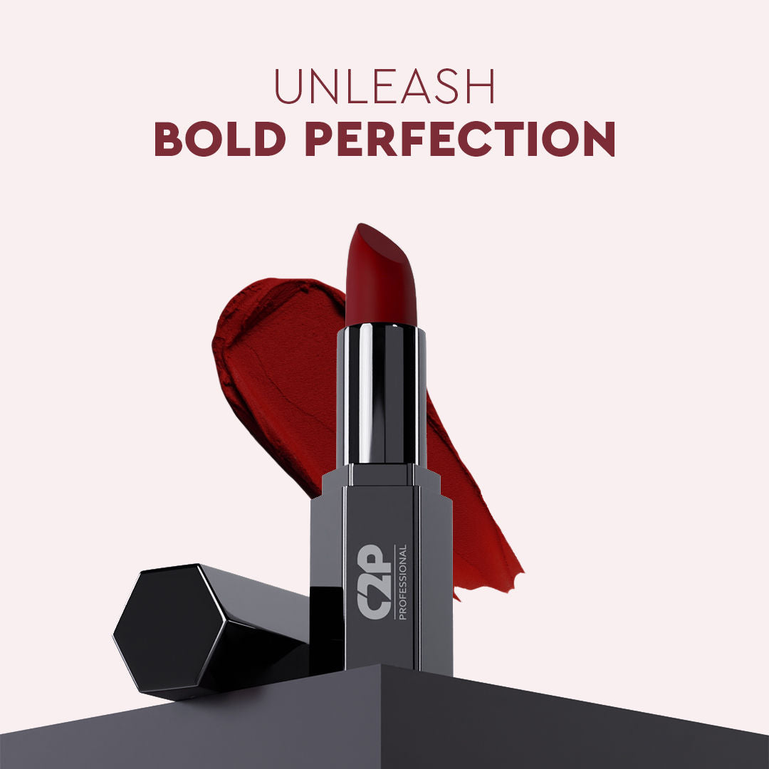 C2P Pro Matte Lip FX Long-Lasting Ultra Creamy Lipstick