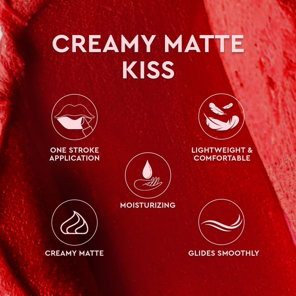 C2P Pro Matte Lip FX Long-Lasting Ultra Creamy Lipstick