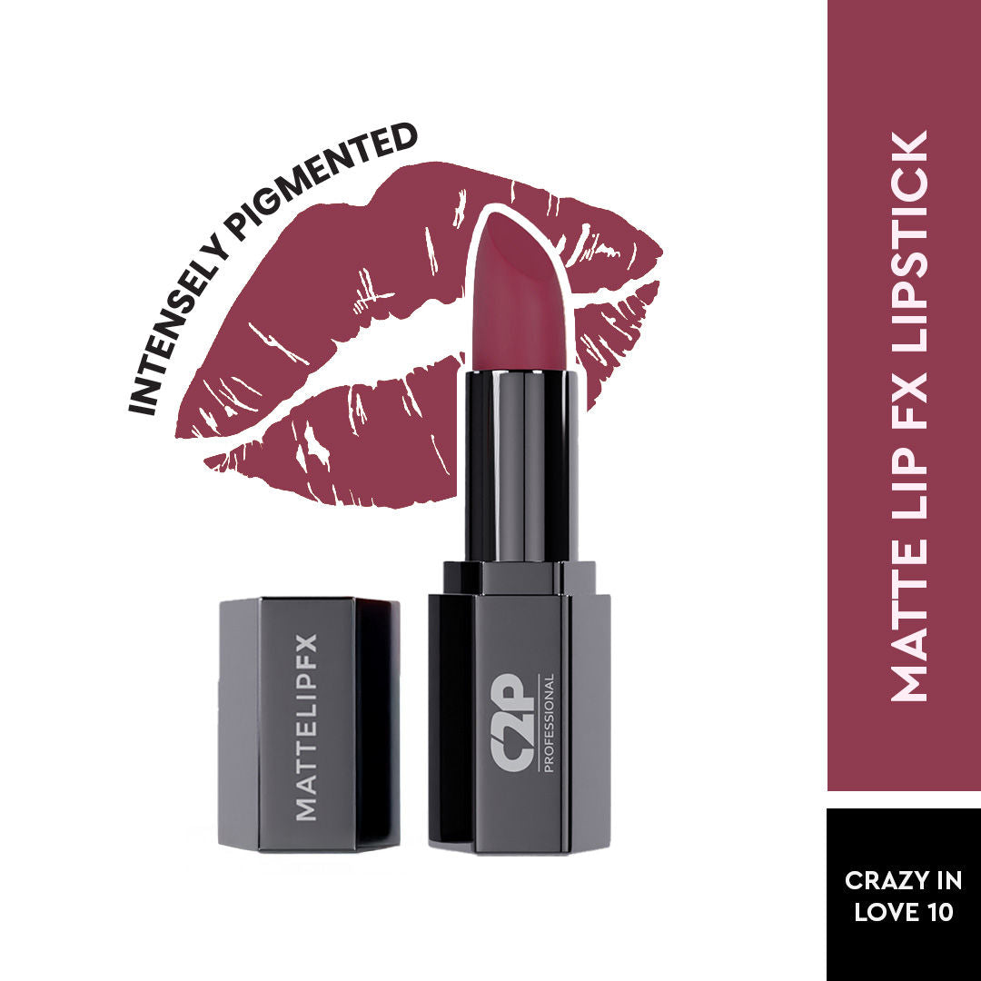 C2P Pro Matte Lip FX Long-Lasting Ultra Creamy Lipstick
