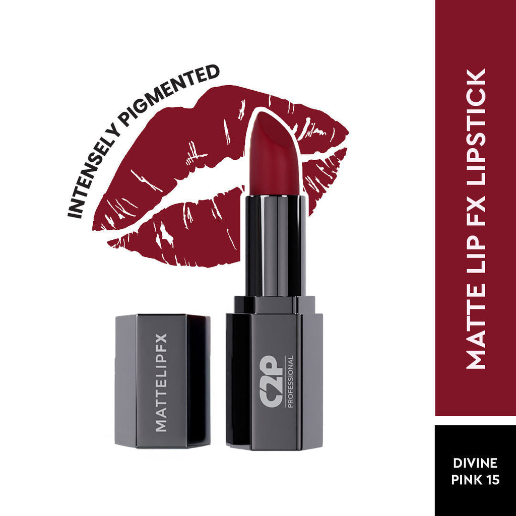C2P Pro Matte Lip FX Long-Lasting Ultra Creamy Lipstick
