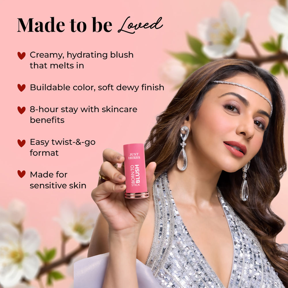 Just Herbs Born to Blush Stick