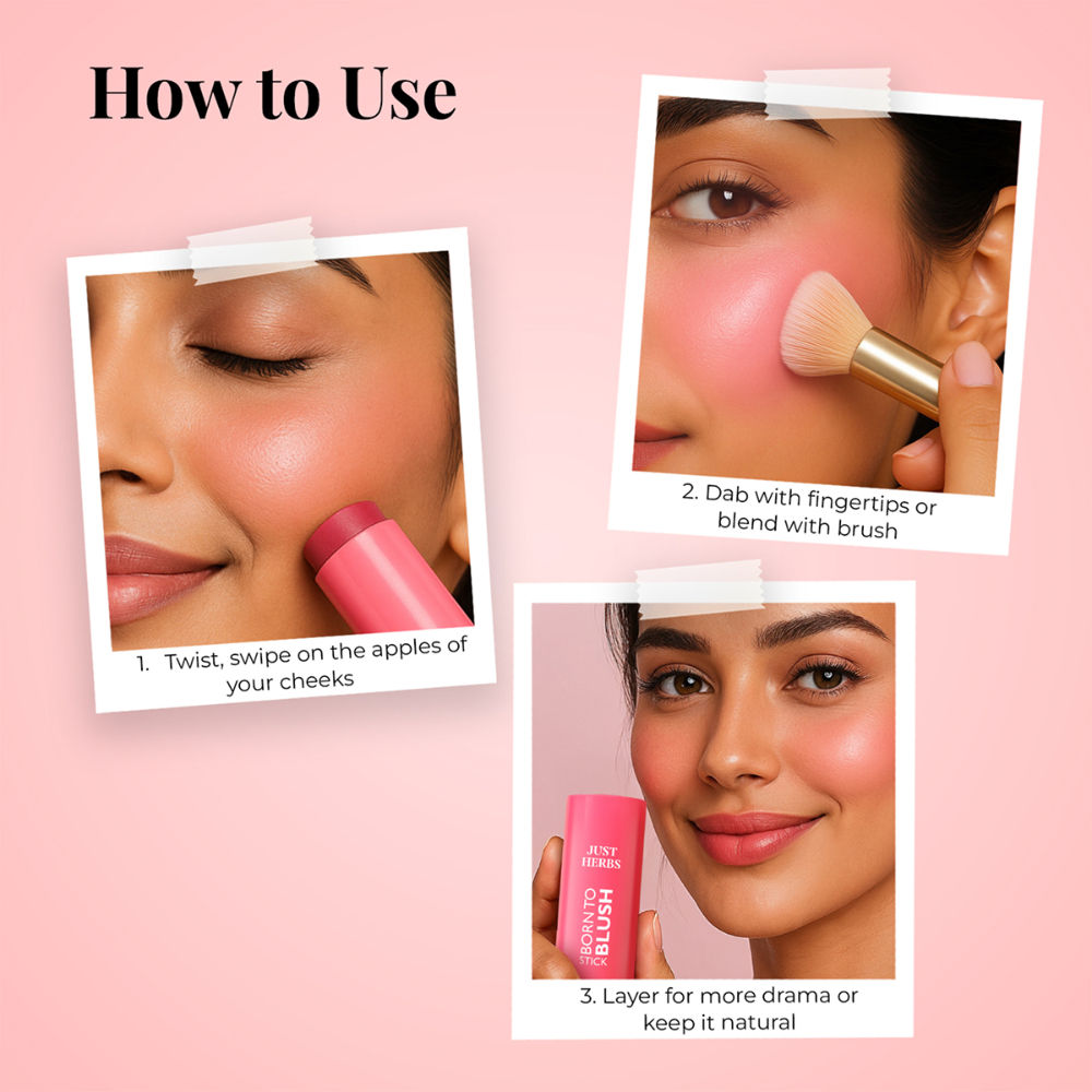 Just Herbs Born to Blush Stick