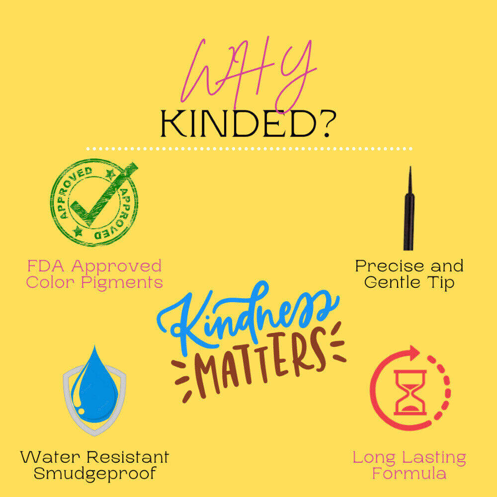 KINDED Liquid Metallic Eye Liner