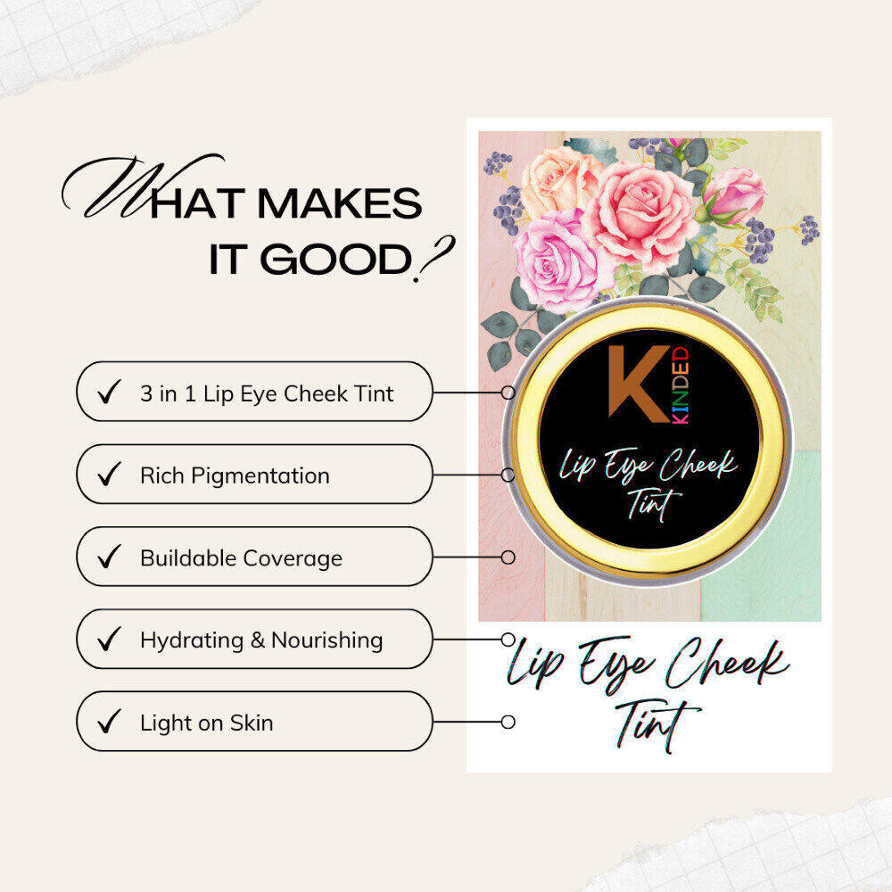 KINDED Lip, Eye and Cheek Tint