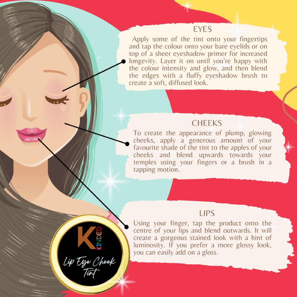 KINDED Lip, Eye and Cheek Tint