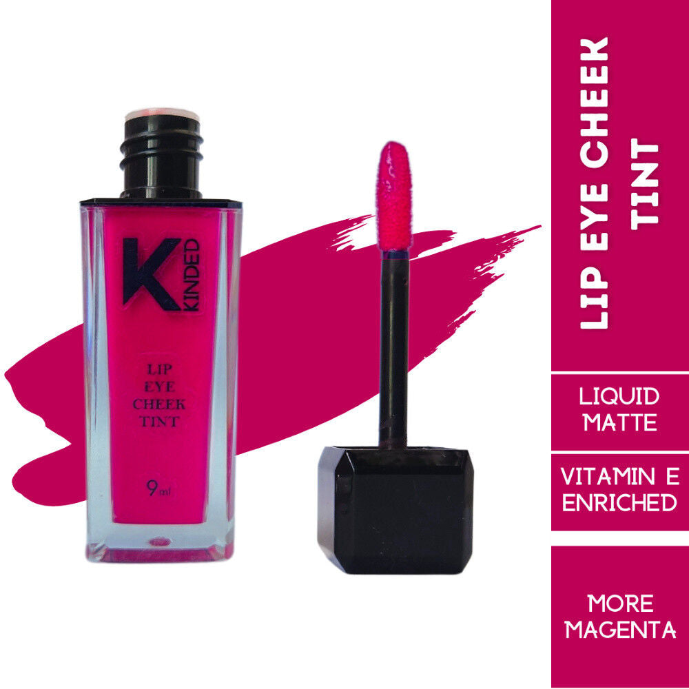 KINDED Lip, Eye & Cheek Tint with Vitamin-E Enriched