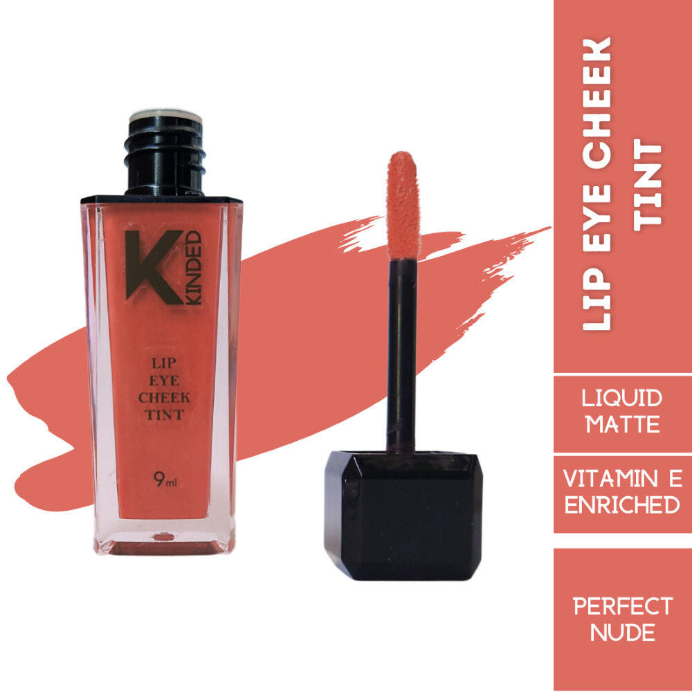 KINDED Lip, Eye & Cheek Tint with Vitamin-E Enriched
