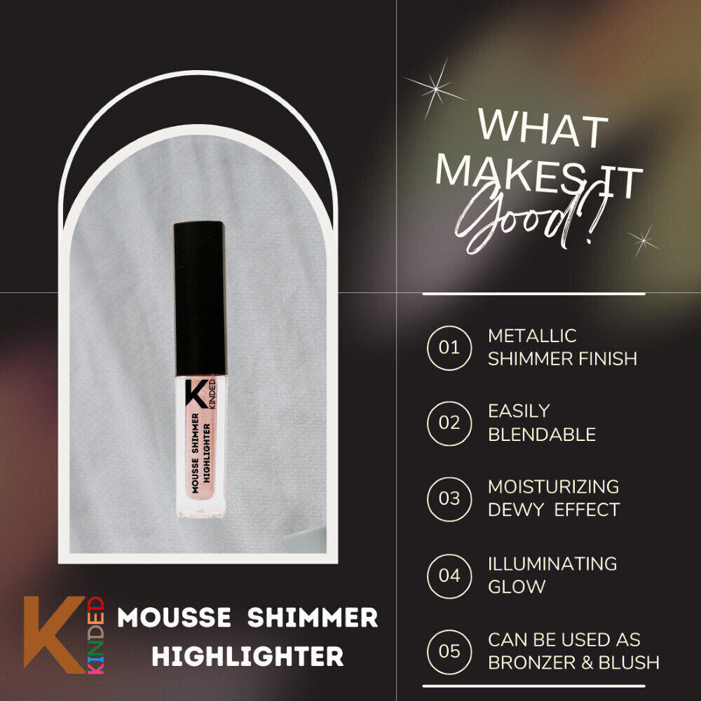 KINDED Mousse Shimmer Highlighter