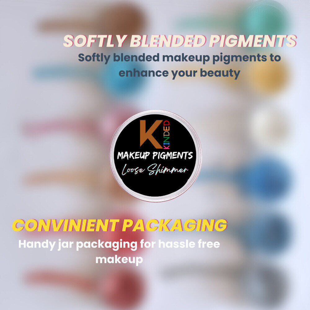 KINDED Loose Shimmer Makeup Foil Pigments Powder