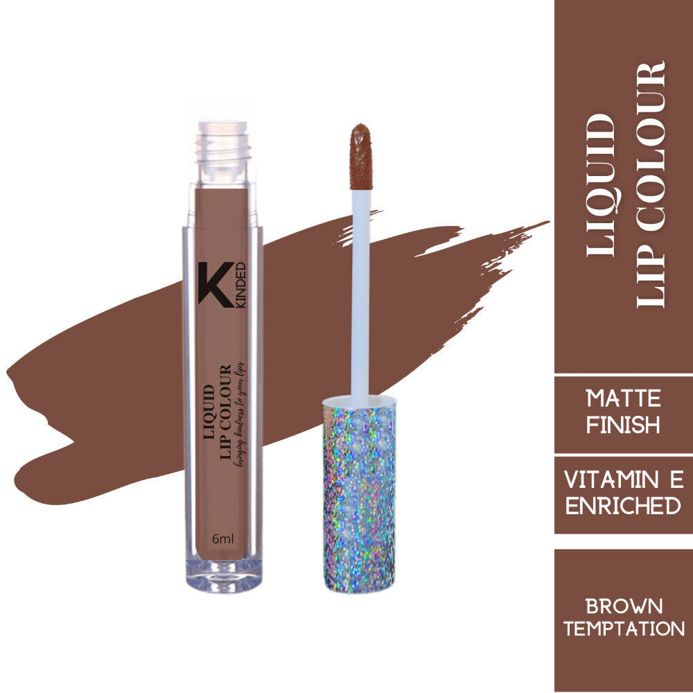 KINDED Liquid Lip Colour Lipstick Lip Gloss