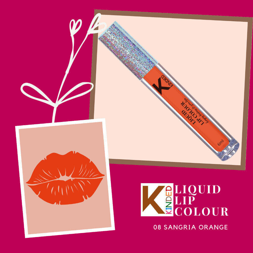 KINDED Liquid Lip Colour Lipstick Lip Gloss