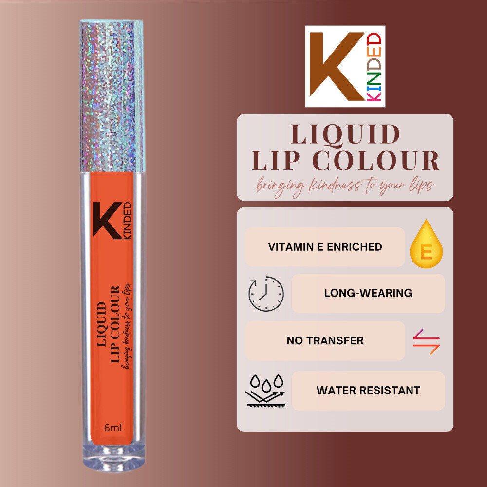 KINDED Liquid Lip Colour Lipstick Lip Gloss