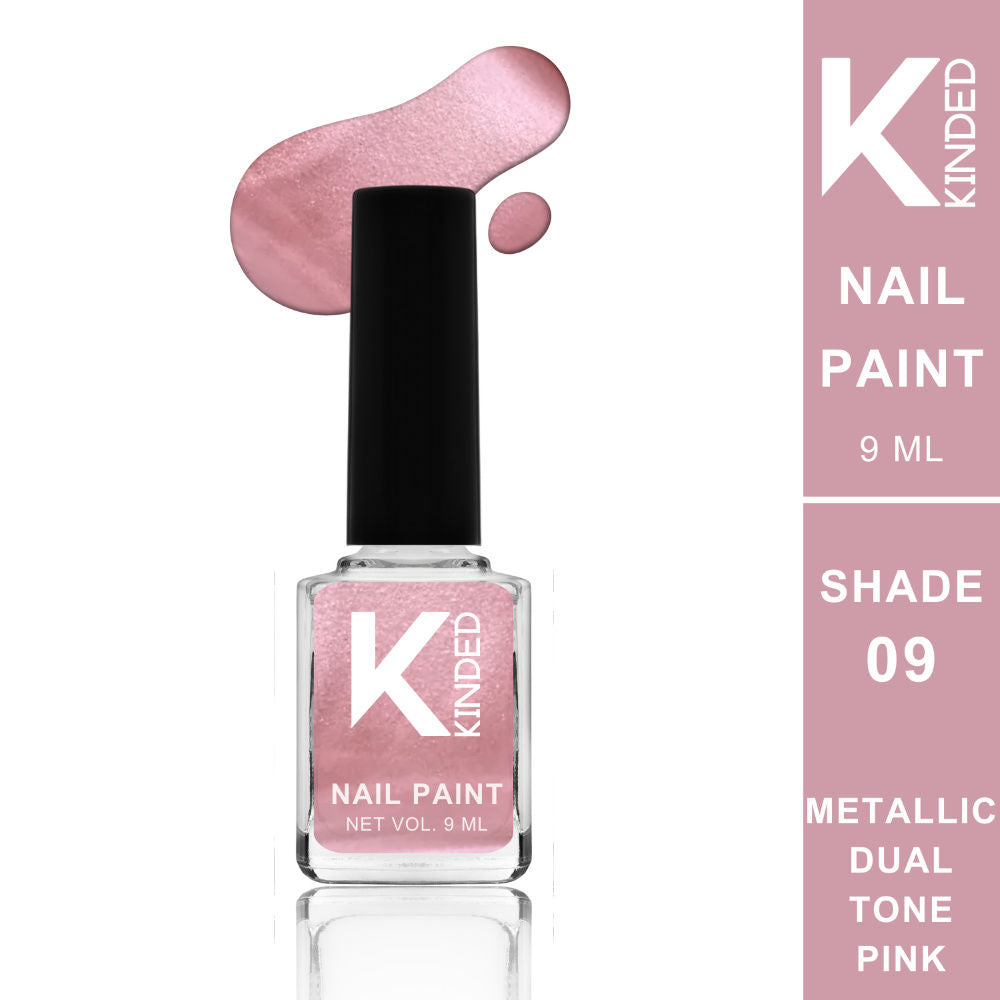 KINDED Long Stay Metallic Finish Nail Paint