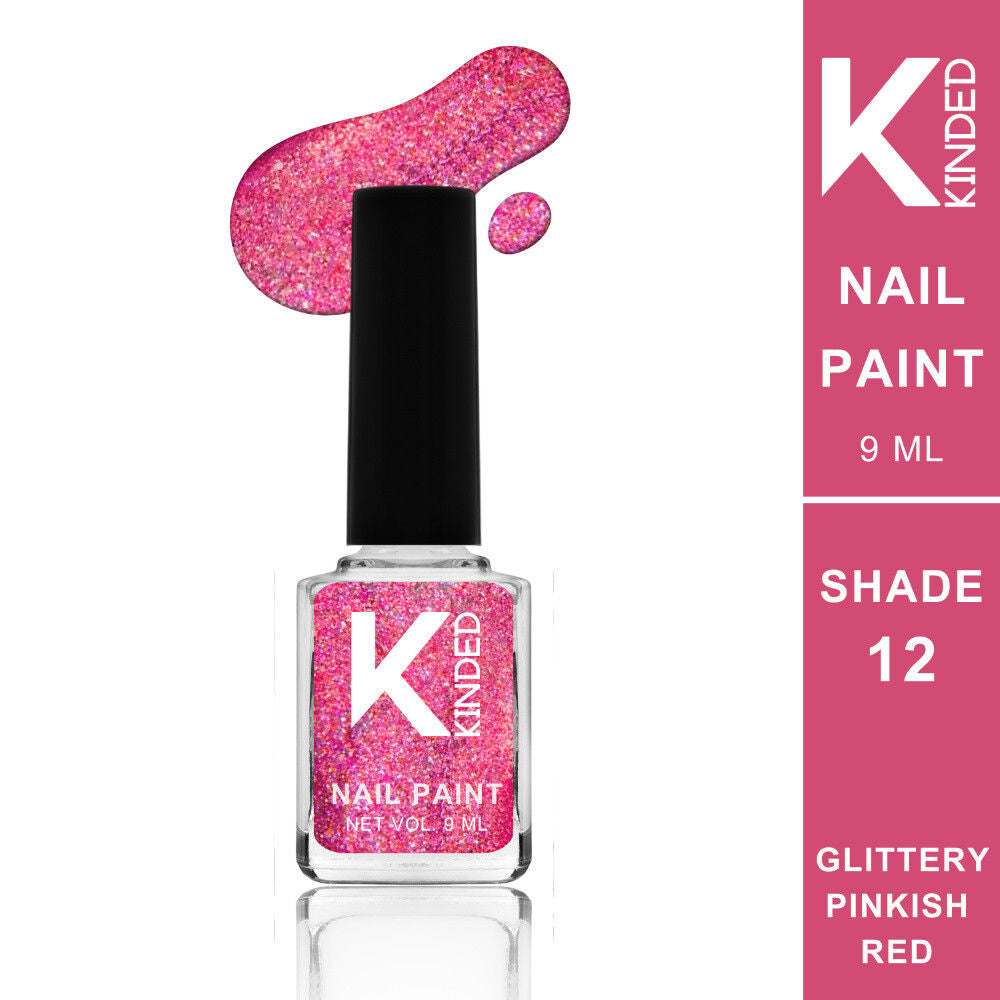 KINDED Long Stay Shimmery Finish Nail Paint