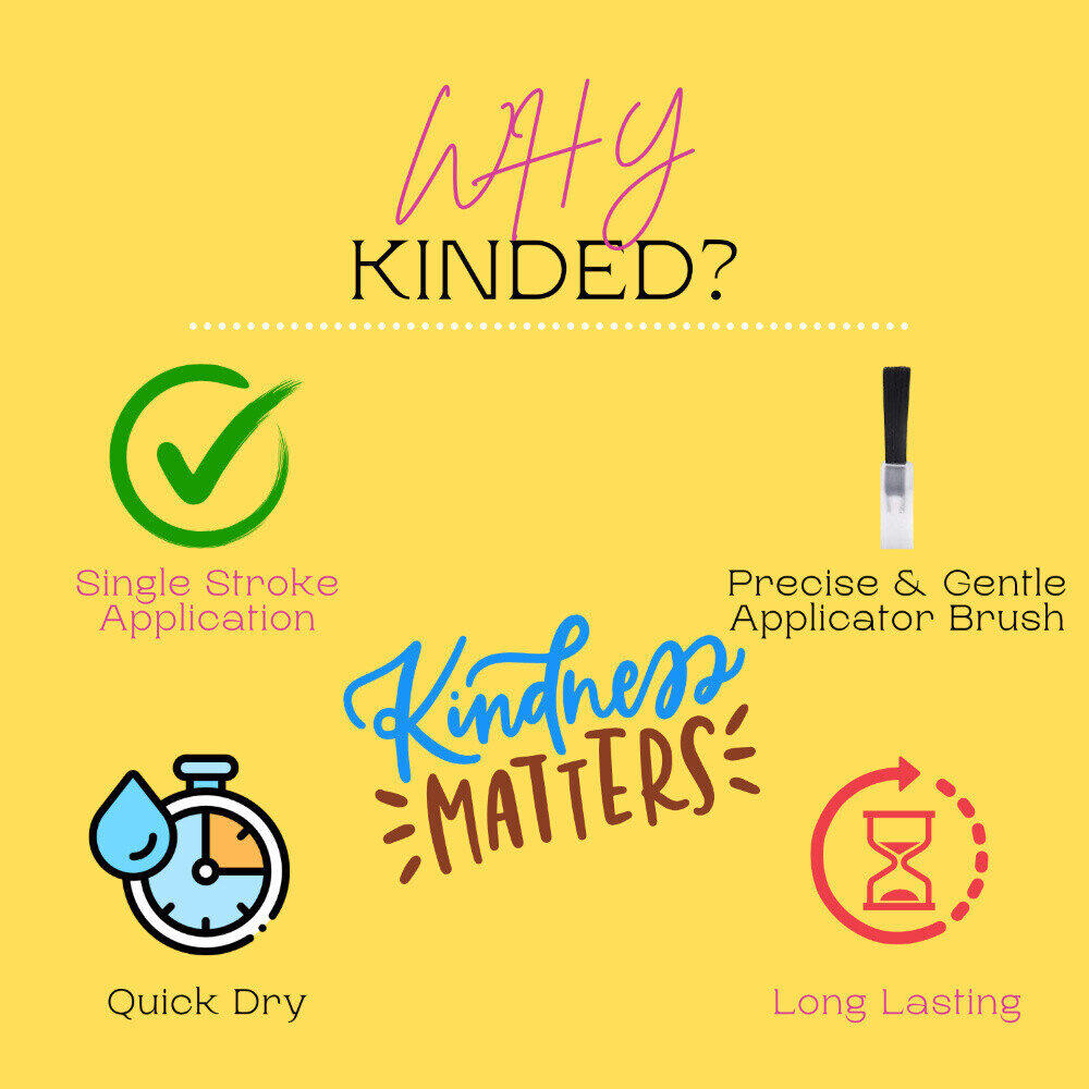 KINDED Long Stay Glossy Finish Nail Paint