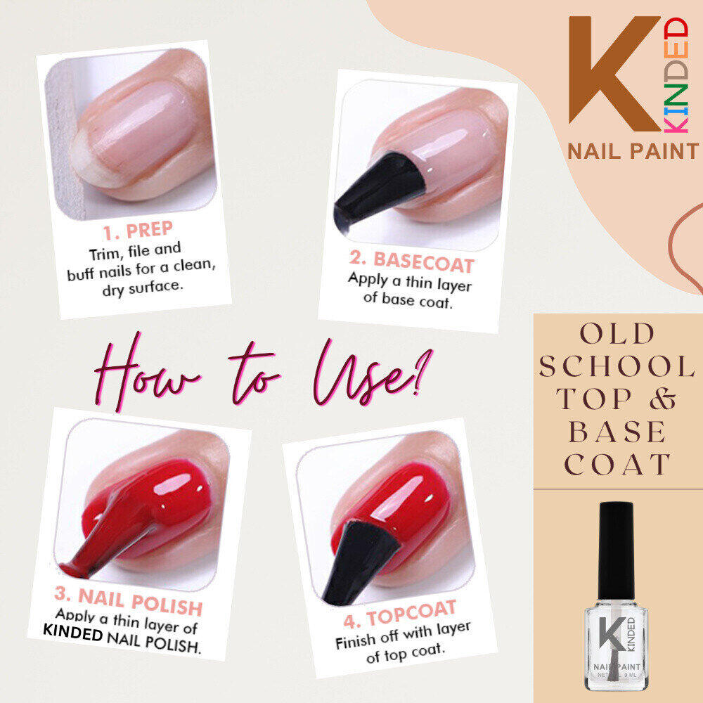 KINDED Long Stay Glossy Finish Nail Paint