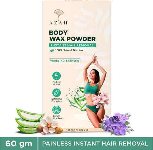 Azah Body Natural And Painless Wax Powder